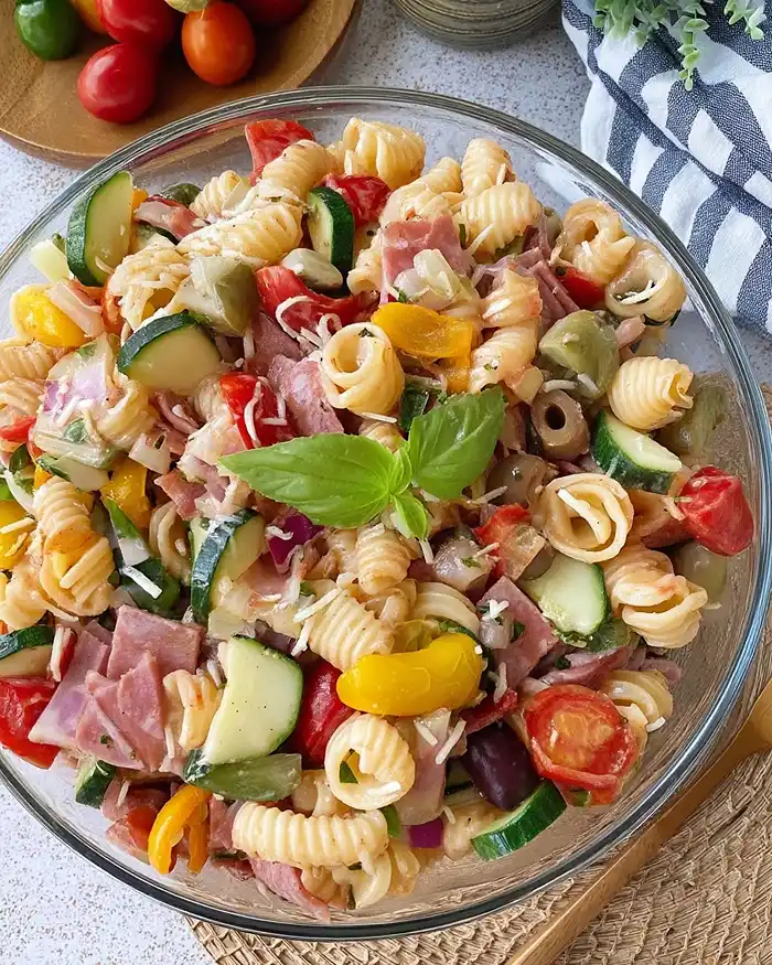 the Best High-Protein Italian Pasta Salad