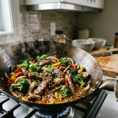 15-Minute Beef and Broccoli Stir Fry