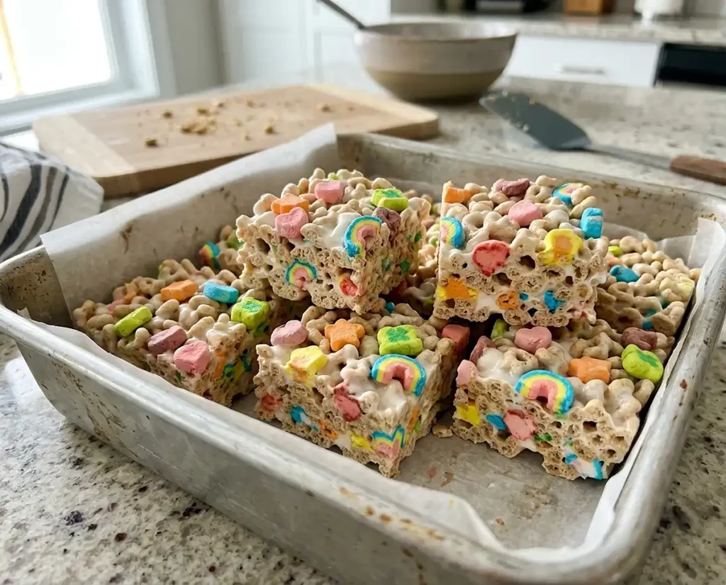 3-ingredient Lucky Charms Treats