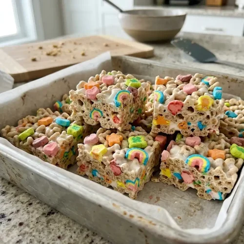 3-ingredient Lucky Charms Treats