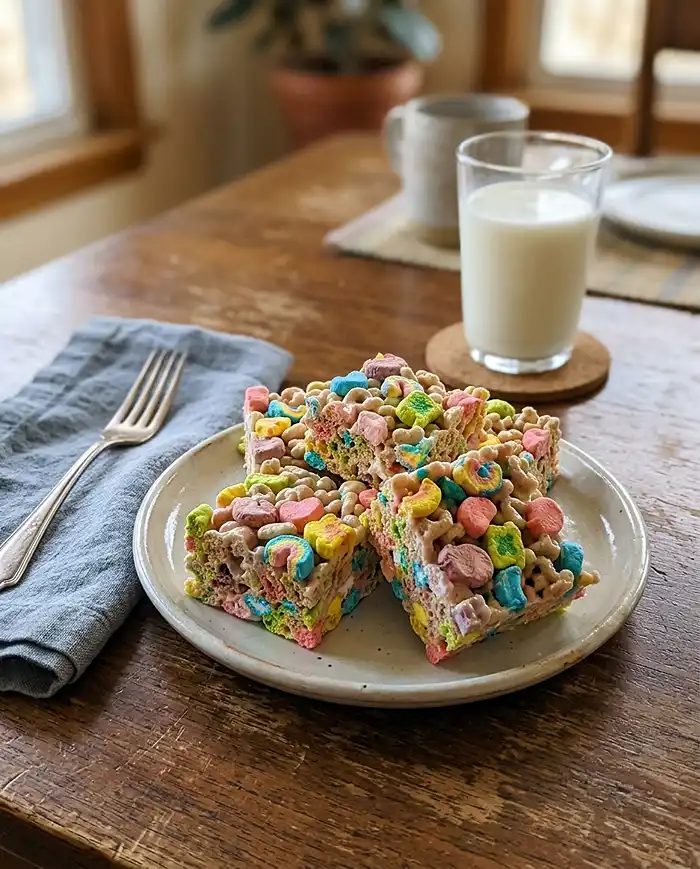 3-ingredient Lucky Charms Treats Recipe