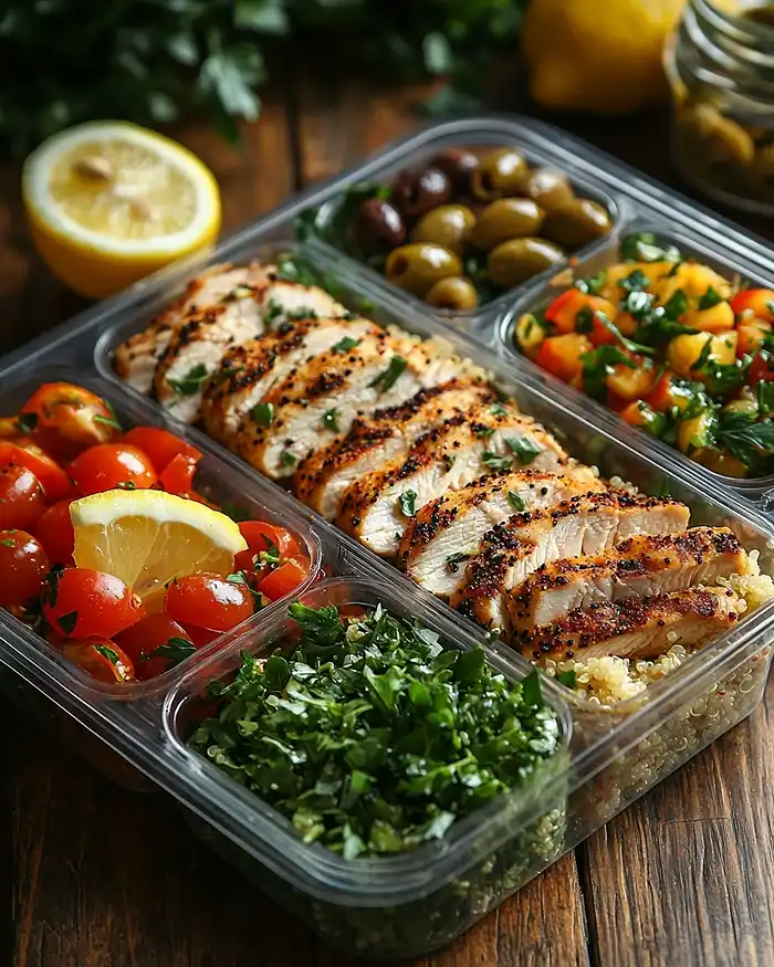 40 min Mediterranean diet meal prep 4 40 Min Mediterranean Diet Meal Prep