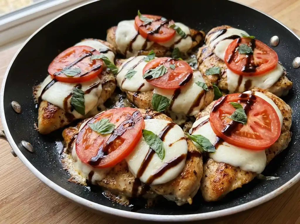 5-Ingredient Caprese Chicken
