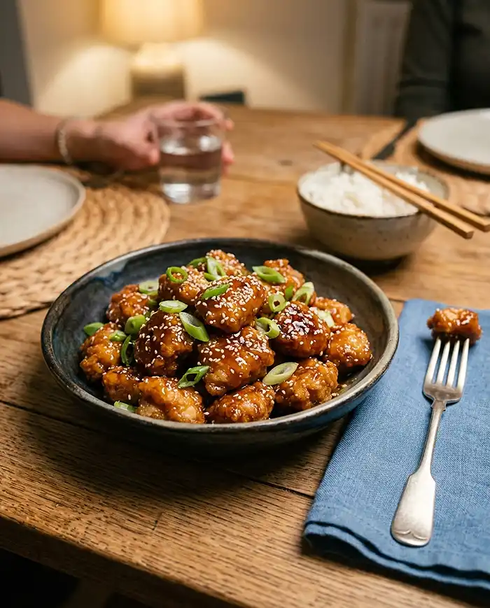 5-Ingredient Honey Garlic Chicken Bites