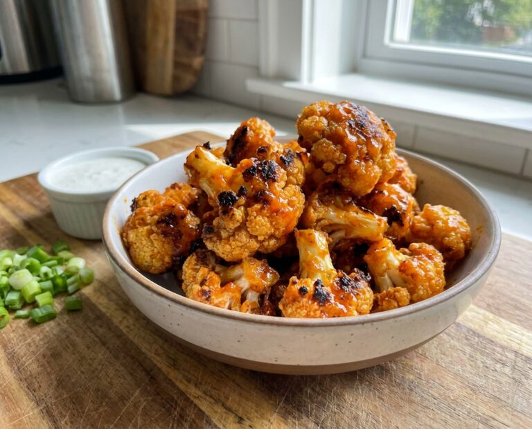 Air Fryer Buffalo Cauliflower
