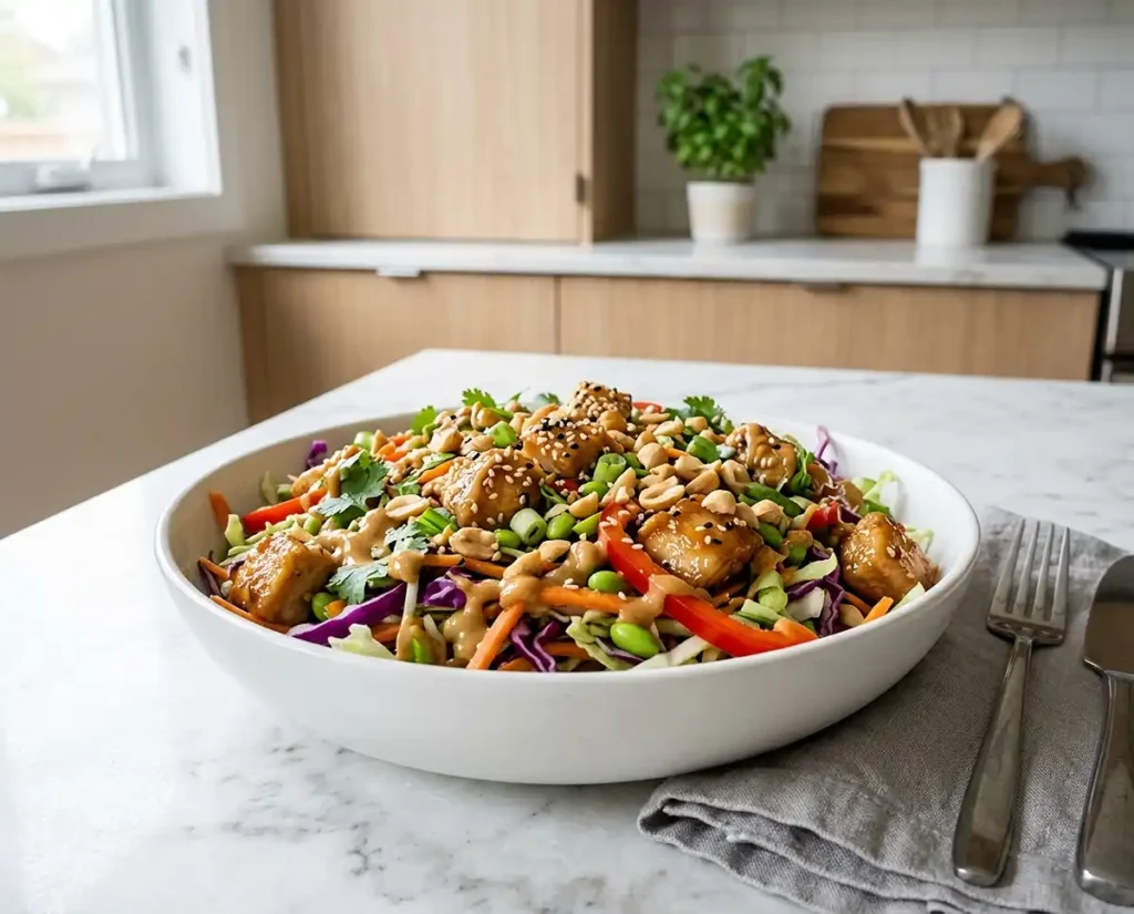 Asian Chicken Crunch Salad