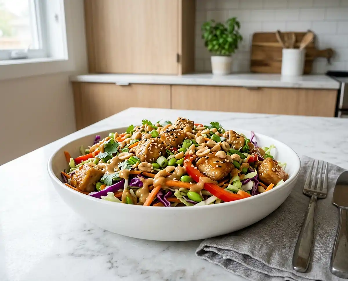 Asian Chicken Crunch Salad