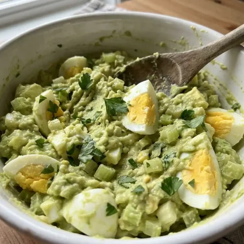 Avocado Egg Salad 2 Avocado Egg Salad