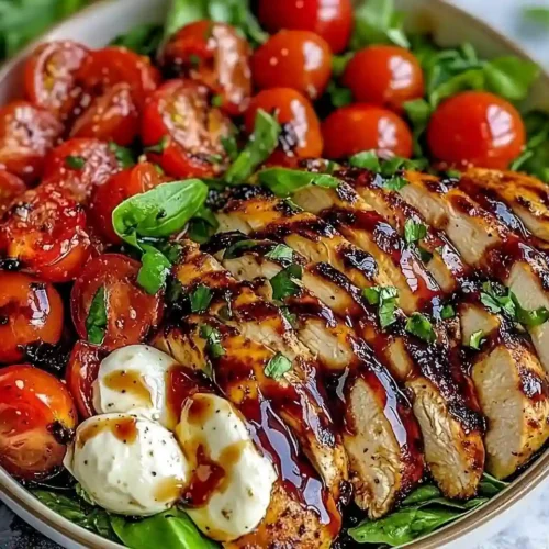 Baked Marinated Chicken Salad