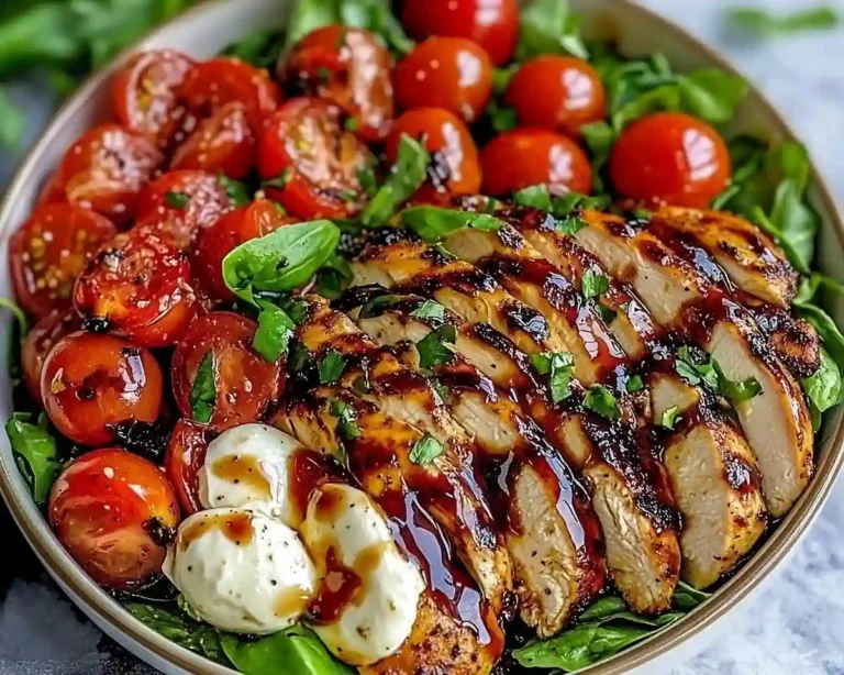 Baked Marinated Chicken Salad