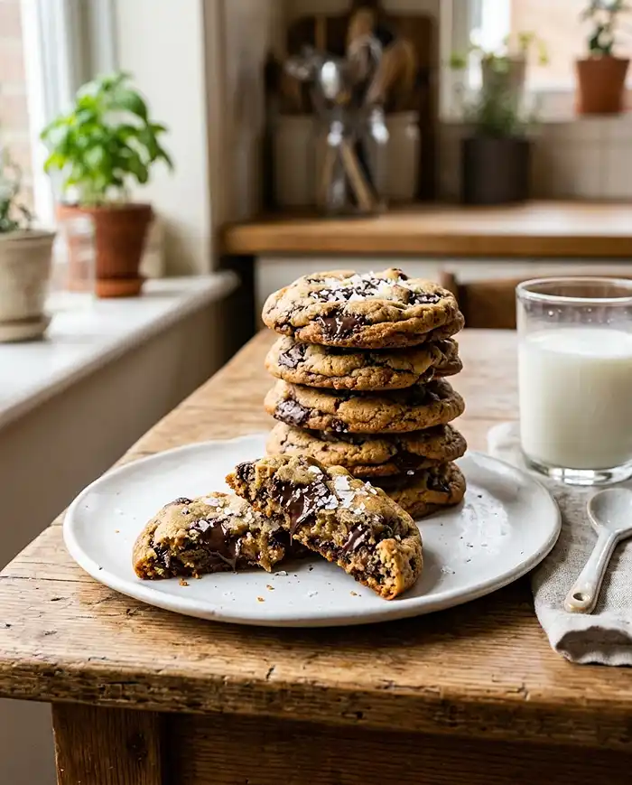 Bakery-Style Chocolate Chip Cookies Recipe