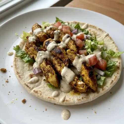 Chicken Shawarma with Garlic Sauce
