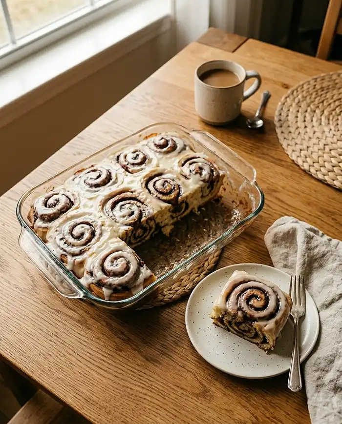 Cinnamon Roll Cake 4 Cinnamon Roll Cake Recipe