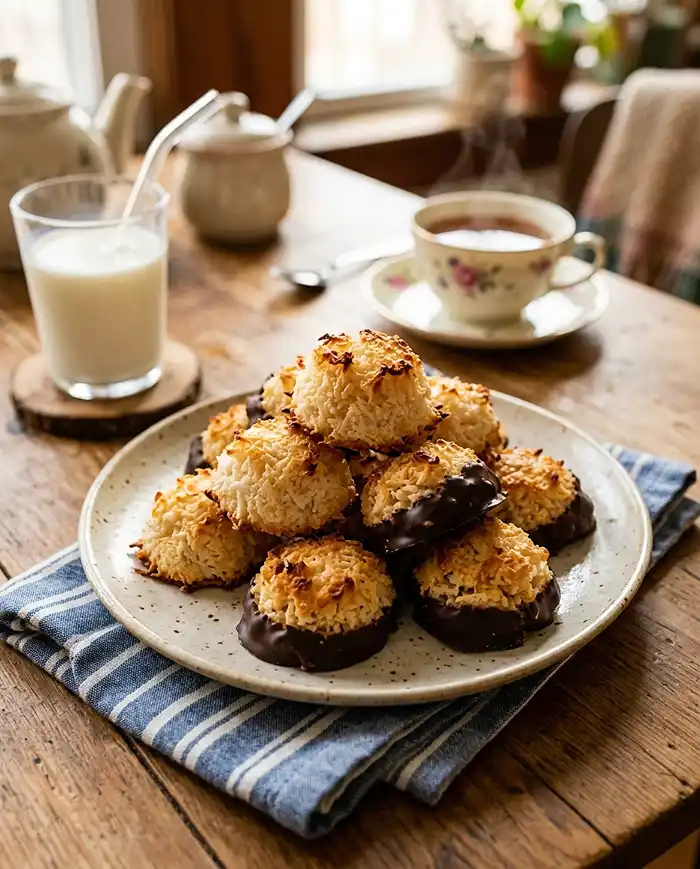 Coconut Macaroons (3 Ingredients Only) Recipe