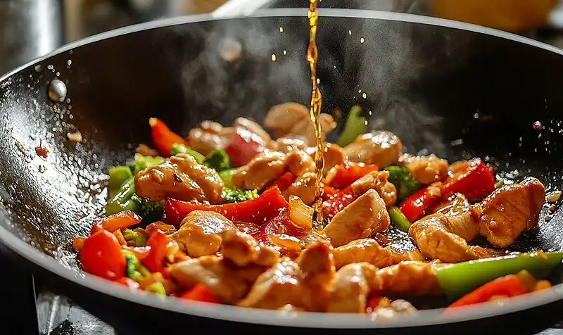 Stir-Fry Chicken And Vegetables Chinese-Style 4 Cooking Stir-Fry Chicken And Vegetables Chinese-Style