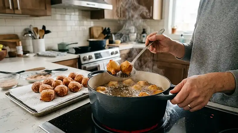 2 Ingredient Donuts Recipe 4 Cooking the 2 Ingredient Baked Donut Recipe