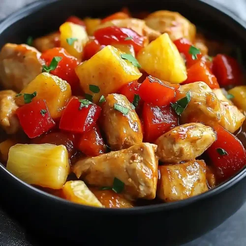 Crockpot Pineapple Chicken