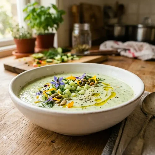 Cucumber Gazpacho 2 Cucumber Gazpacho