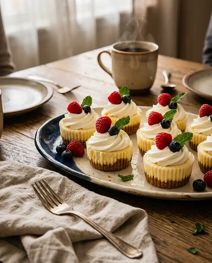 Easy Mini Cheesecakes Cups
