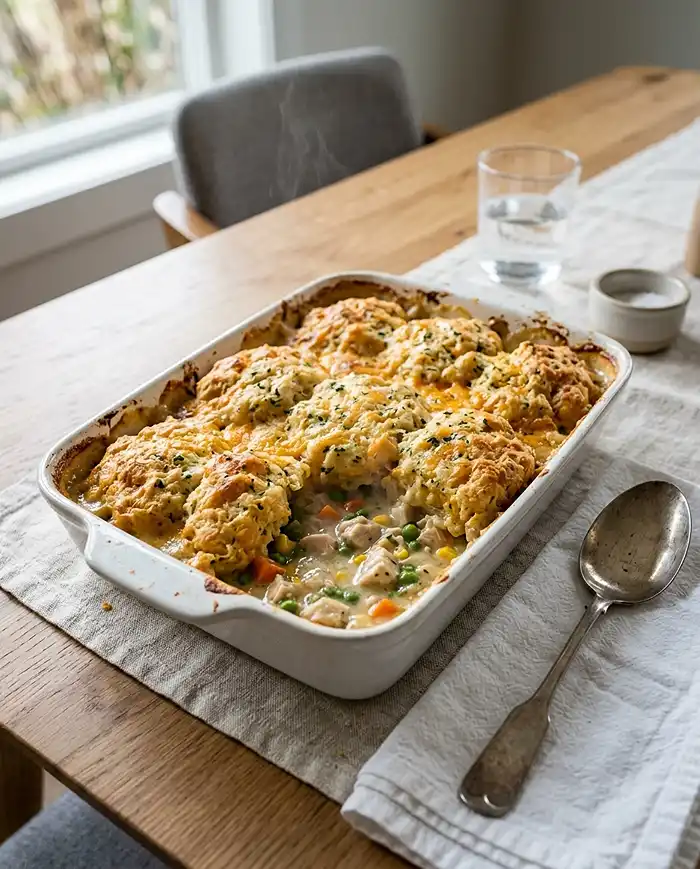 Easy Red Lobster Biscuit Chicken Pot Pie Recipe