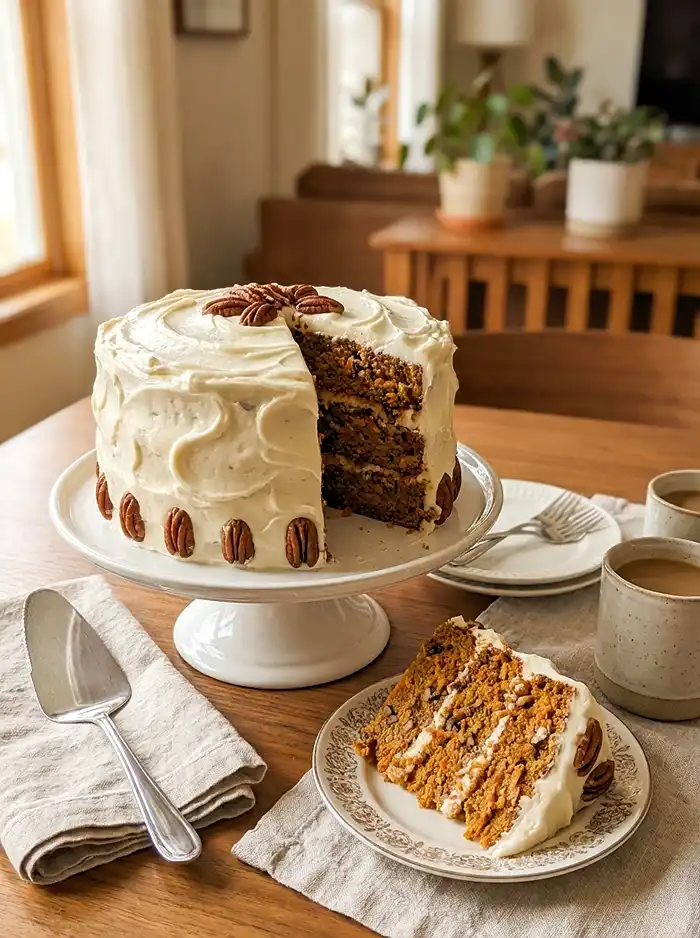 Easy carrot cake Recipe