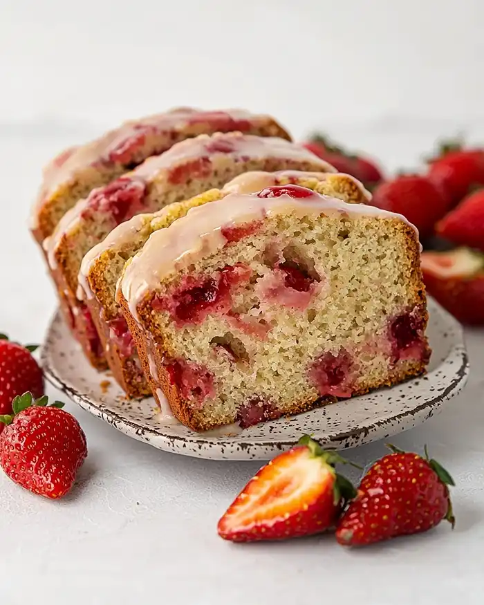 Glazed Strawberry Bread 5 Glazed Strawberry Bread Recipe