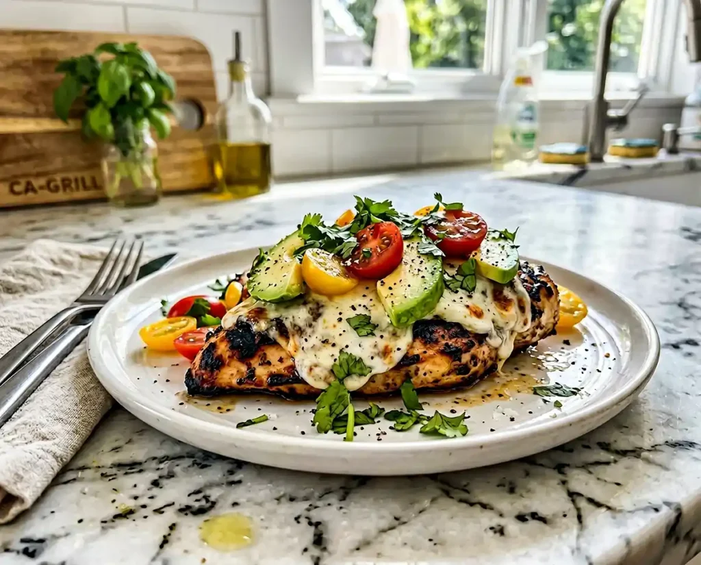 Grilled California Avocado Chicken