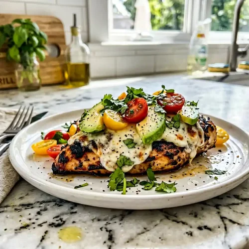 Grilled California Avocado Chicken