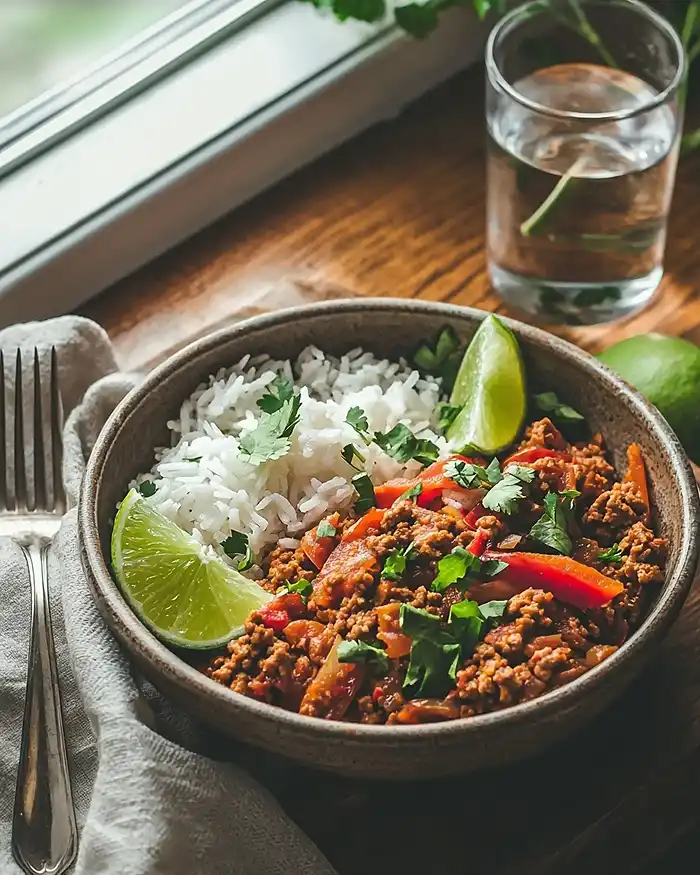 Ground Turkey and Peppers Recipe