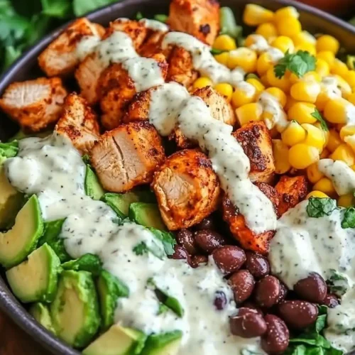 High Protein Chipotle Chicken Bowl