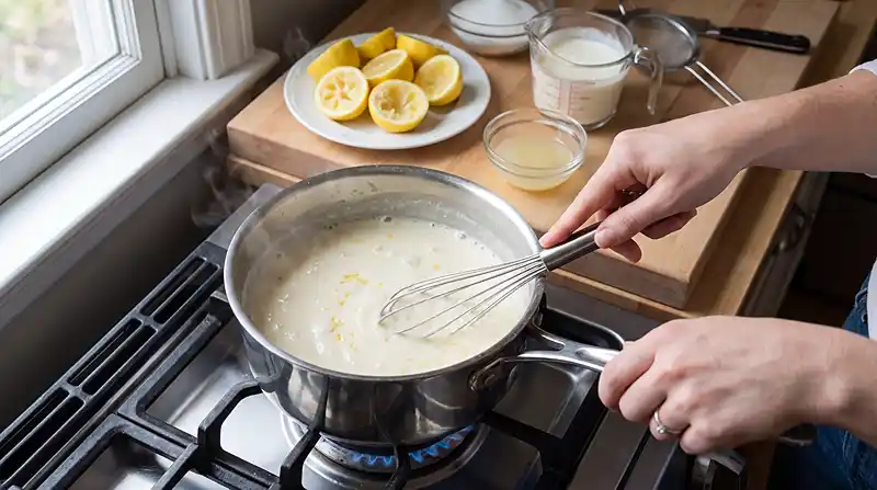 3-Ingredient Lemon Cream Cups in Lemon Shells 4 How to Make 3-Ingredient Lemon Cream Cups in Lemon Shells