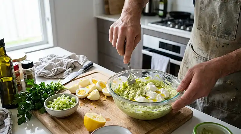 Avocado Egg Salad 4 How to Make Avocado Egg Salad