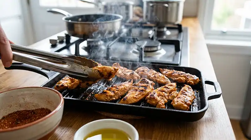 How to Make Chicken Shawarma with Garlic Sauce