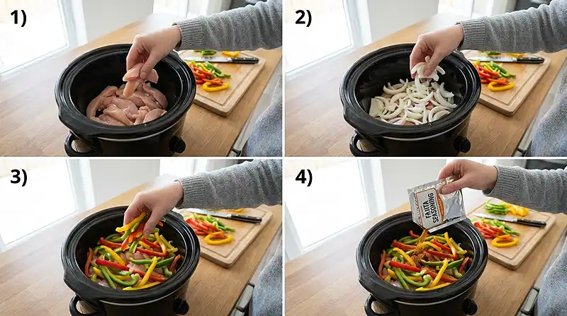 How to Make Crockpot Fajitas