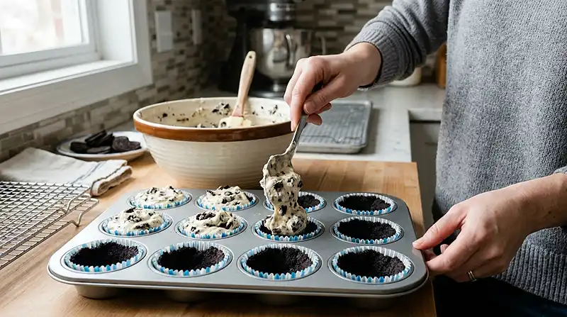 How to Make No-Bake Mini Oreo Cheesecakes