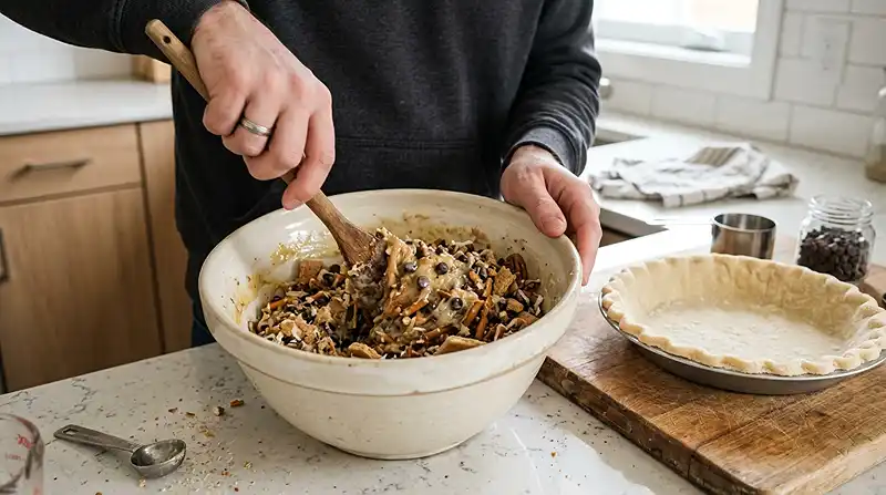 How to Make Texas Trash Pie