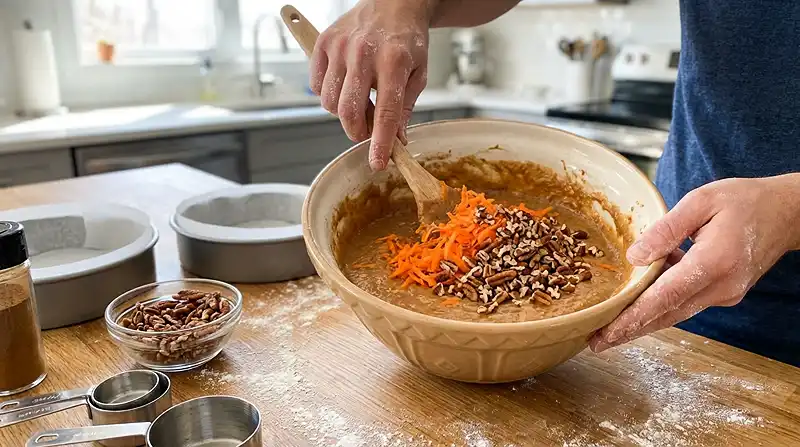 How to Make carrot cake