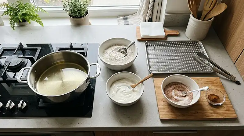 2 Ingredient Donuts Recipe 3 Ingredients for 2 Ingredient Donuts Recipe