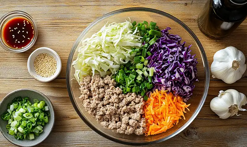 High Protein Egg Roll In A Bowl 3 Ingredients for High Protein Egg Roll In A Bowl