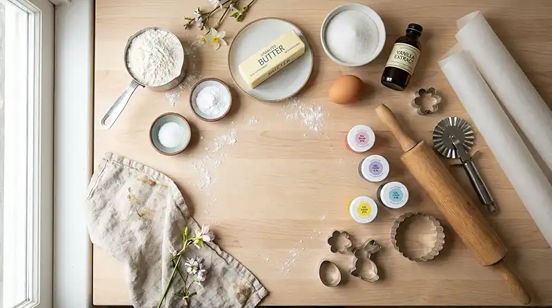 Pastel Easter Sugar Cookies 3 Ingredients for Pastel Easter Sugar Cookies