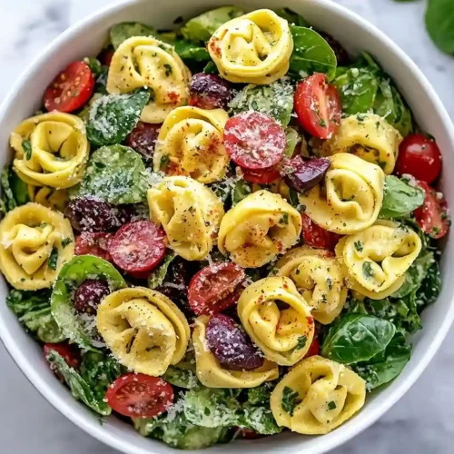 Italian Tortellini Pasta Salad