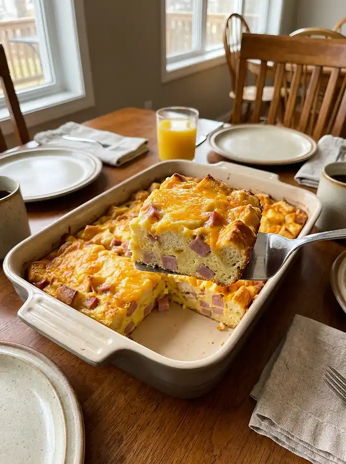 Leftover Ham Breakfast Casserole 5 Leftover Ham Breakfast Casserole Recipe