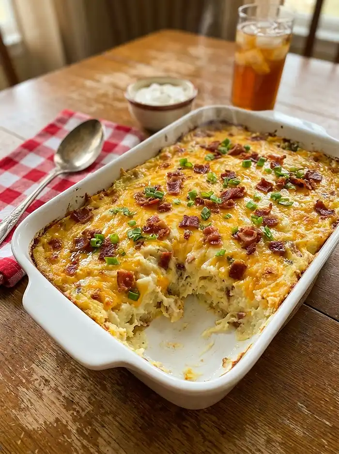 Loaded Baked Potato Casserole Recipe