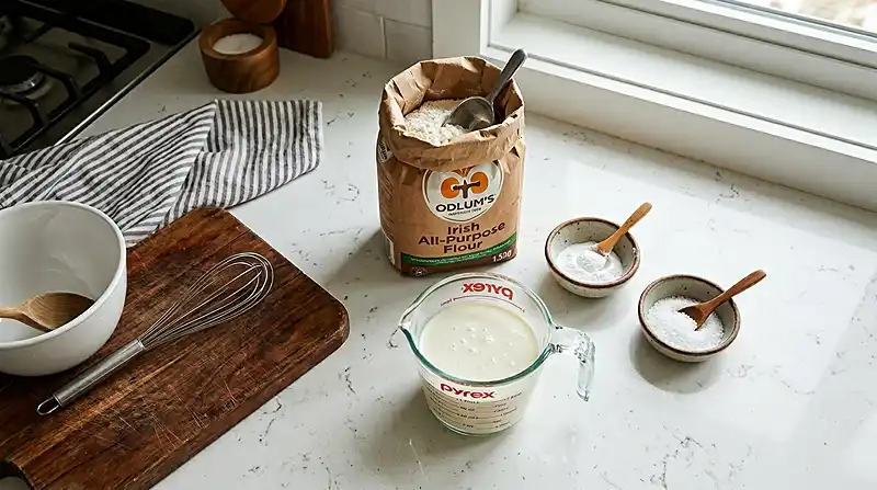 Irish Soda Bread (Just 4 Ingredients) 3 Main ingredients for Irish Soda Bread