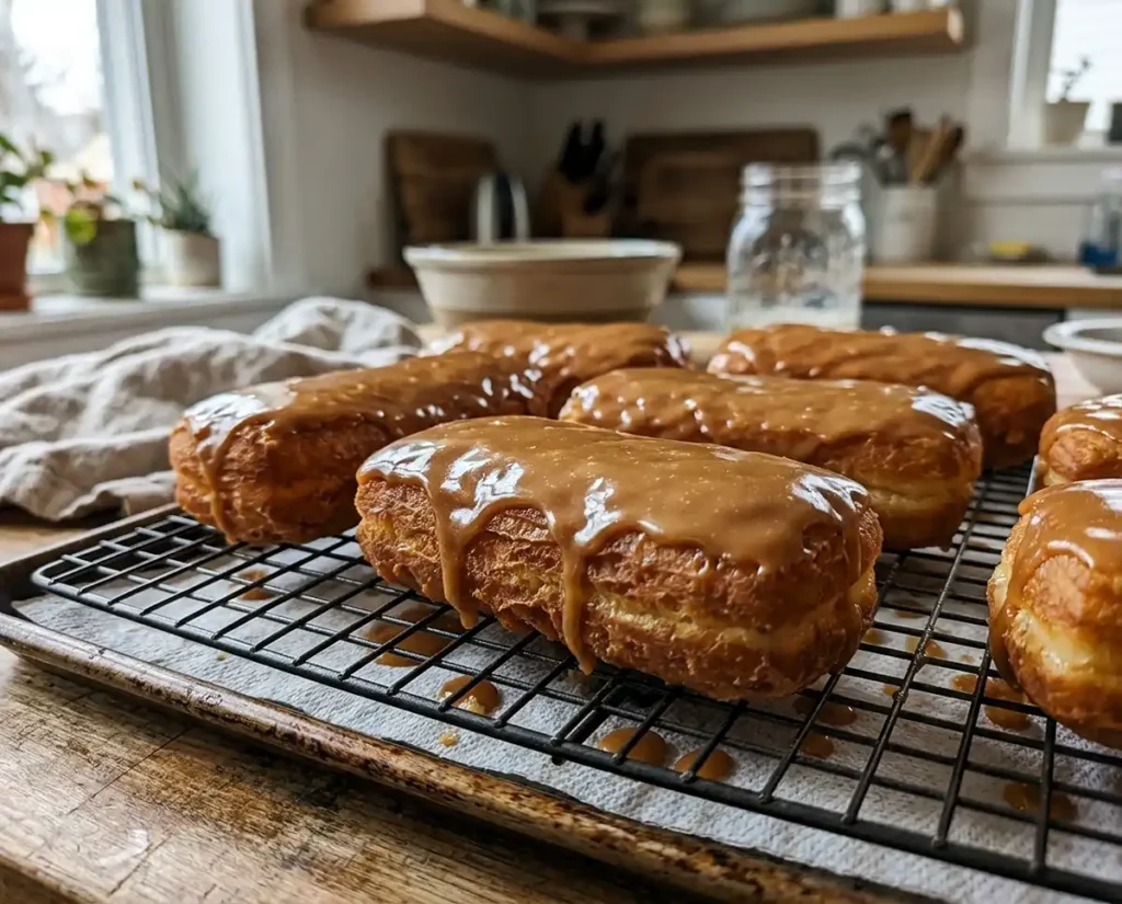 Maple Donut Bars
