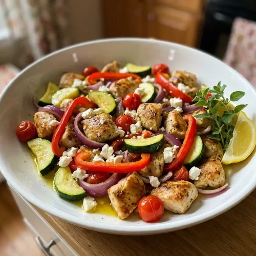 Mediterranean Chicken Stir Fry
