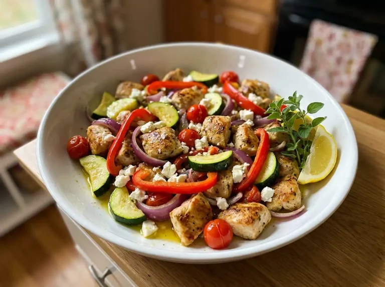 Mediterranean Chicken Stir Fry