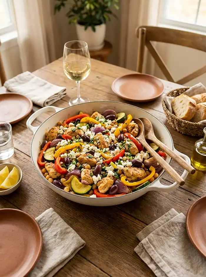 Mediterranean Chicken Stir-Fry 5 Mediterranean Chicken Stir-Fry Recipe