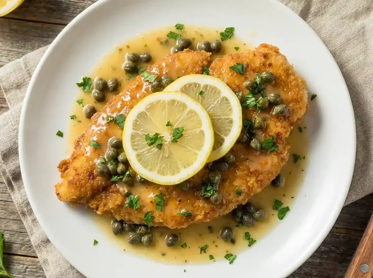Mediterranean Style Chicken Piccata