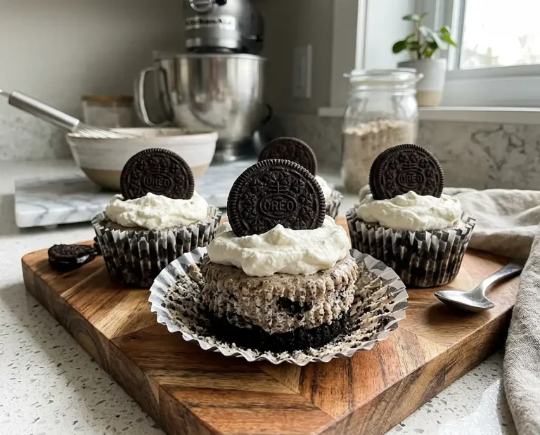 Mini Oreo Cheesecakes